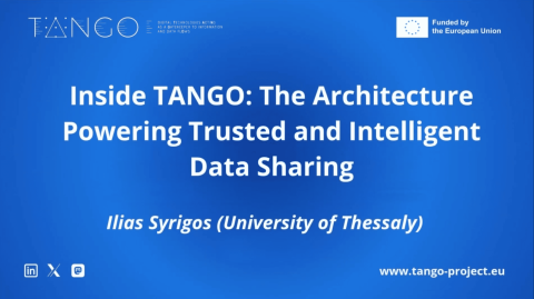 TANGO Architecture Powering Trusted and Intelligent Data Sharing 