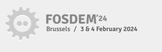 FOSDEM 24 logo