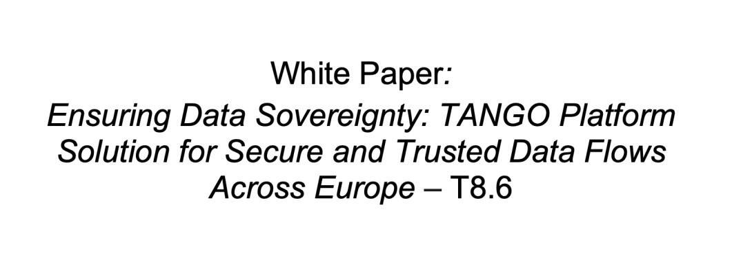 TANGO White Paper