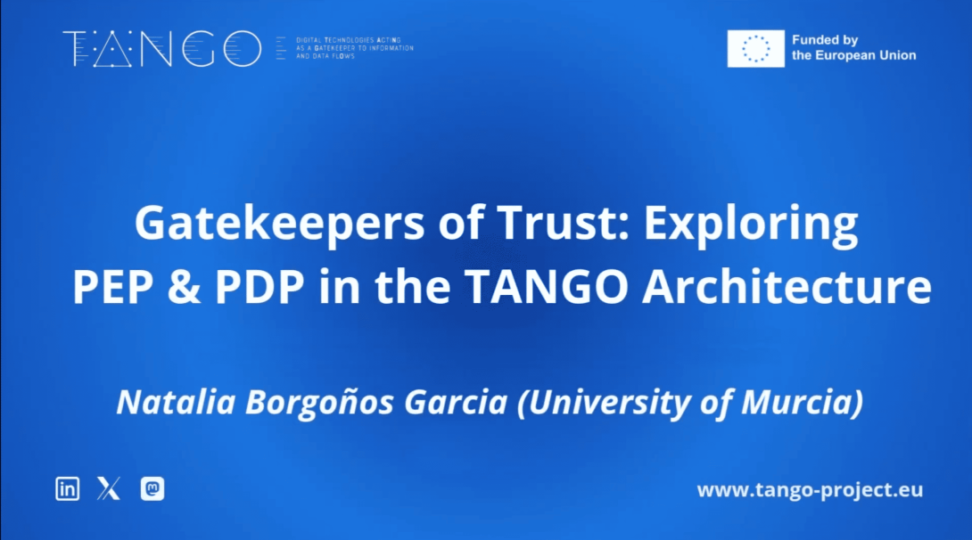 Gatekeepers of Trust: Exploring PEP & PDP in the TANGO Architecture
